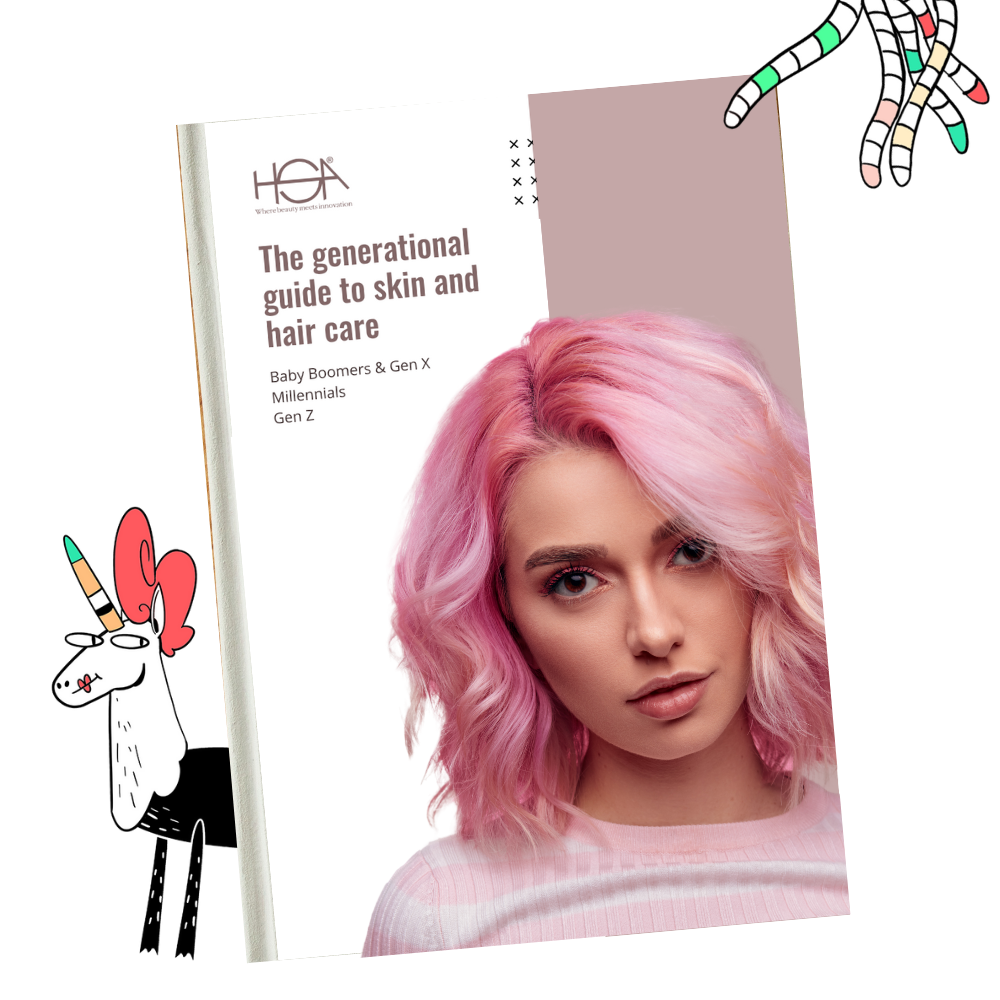 HSA Cosmetics Generational Guide to skin and hair care